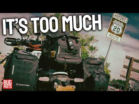 I Overpacked THIS Badly – Day 4 Riding Across America on my Himalayan 450