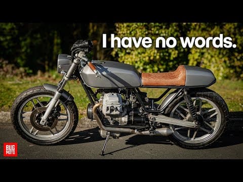 He Designed His Dream Motorcycle But Can't Ride It