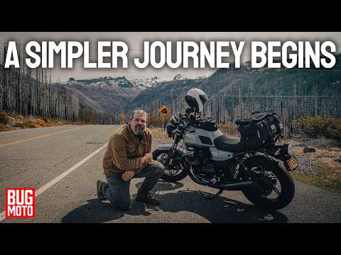 Simplifying my Cross-Country Motorcycle Road Trip