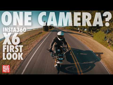 Insta360 X6 — First Look for Motovlogging