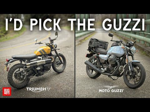 The Better Motorcycle: Triumph Scrambler 900 vs Moto Guzzi V7 Sport